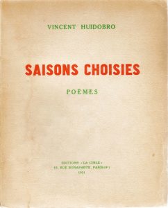  Saisons choisiés, 1921.