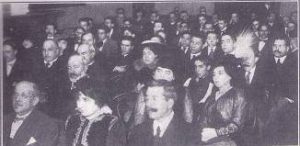 25. Asistentes a la conferencia en el Ateneo, Buenos Aires, 26 de junio, 1916.