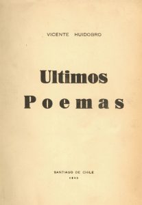 Últimos poemas, 1948.